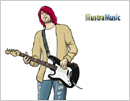 kurt cobain portrait