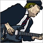 dessin portrait ac dc