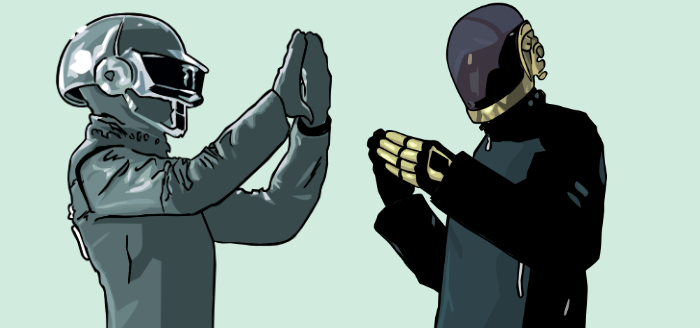 portrait daft punk