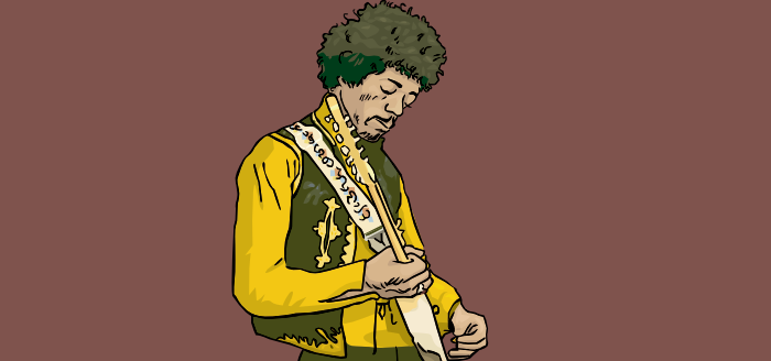 portrait jimi hendrix