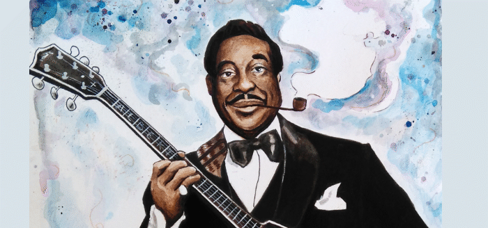 dessin albert king portrait albert king