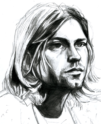 croquis Kurt Cobain