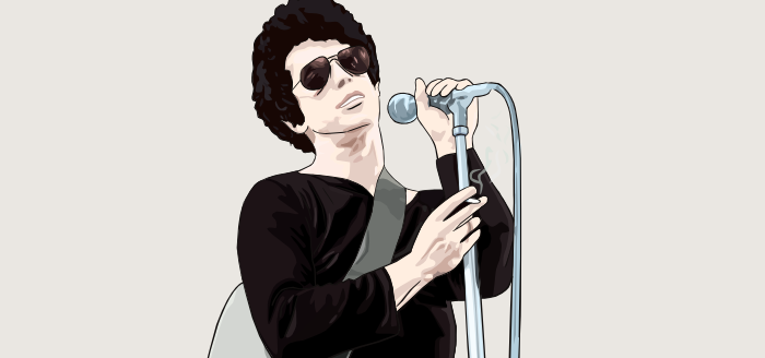 dessin lou reed portrait lou reed
