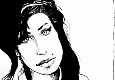 portrait amy winehouse