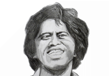 james brown portrait dessin