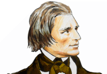 dessin franz liszt