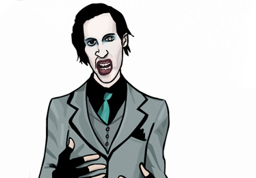 marilyn manson illustration