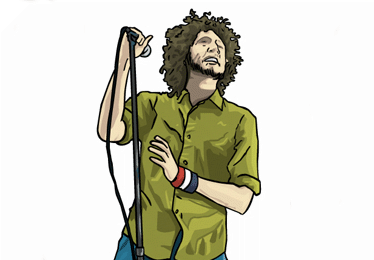 rage against the machine illustration